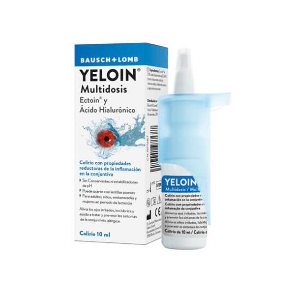 Imagen de Yeloin colirio ojo irritado multidosis solución oftálmica 2% 10ml